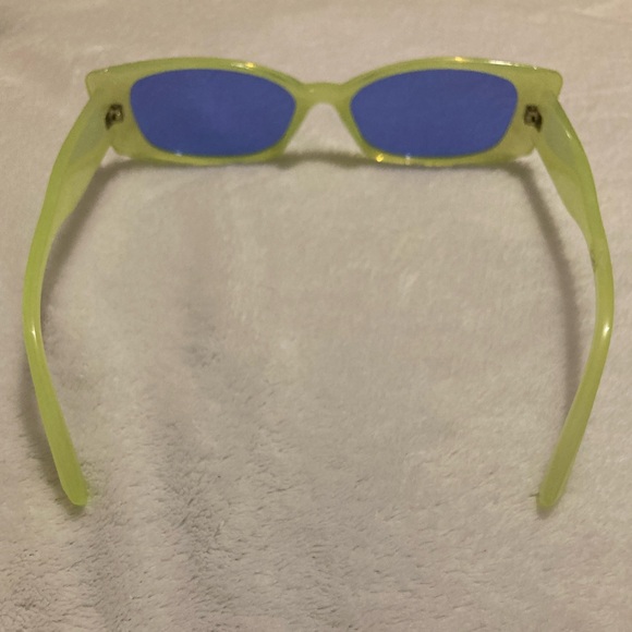 Sun Glasses for Girls Glasses Tinted Blue and Green Sunglasses, Sunnies, Shades - Picture 5 of 7